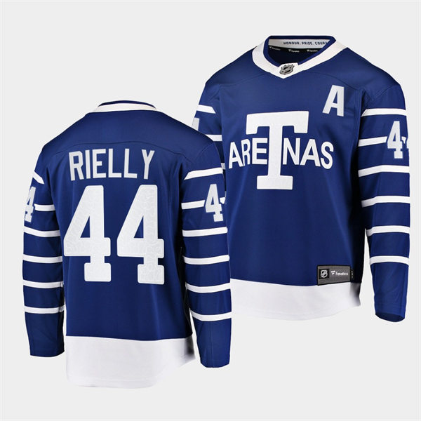 Men's Toronto Maple Leafs #44 Morgan Rielly adidas Blue Third Player Jersey Men's Toronto Maple Leafs #44 Morgan Rielly adidas Blue Third Player Jersey